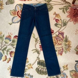 Paige Premium Denim Hidden Hills low rise straight leg  size 27 EUC